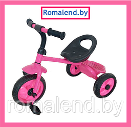 Детский трехколесный велосипед розовый SS301594/1-10-1