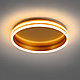 Потолочный золотой светильник AL5880 Shining ring 80W с пультом, фото 3