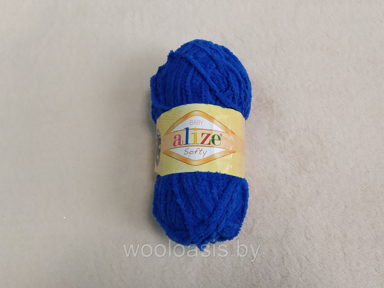 Пряжа Alize Baby Softy, Ализе Беби Софт, турецкая, плюшевая, 100% микрополиэстер, для ручного вязания (цвет 141) - фото 1 - id-p167487515