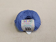 Пряжа Alize Baby Wool, Ализе Беби Вул, турецкая, шерсть, акрил, бамбук, для ручного вязания (цвет 40)