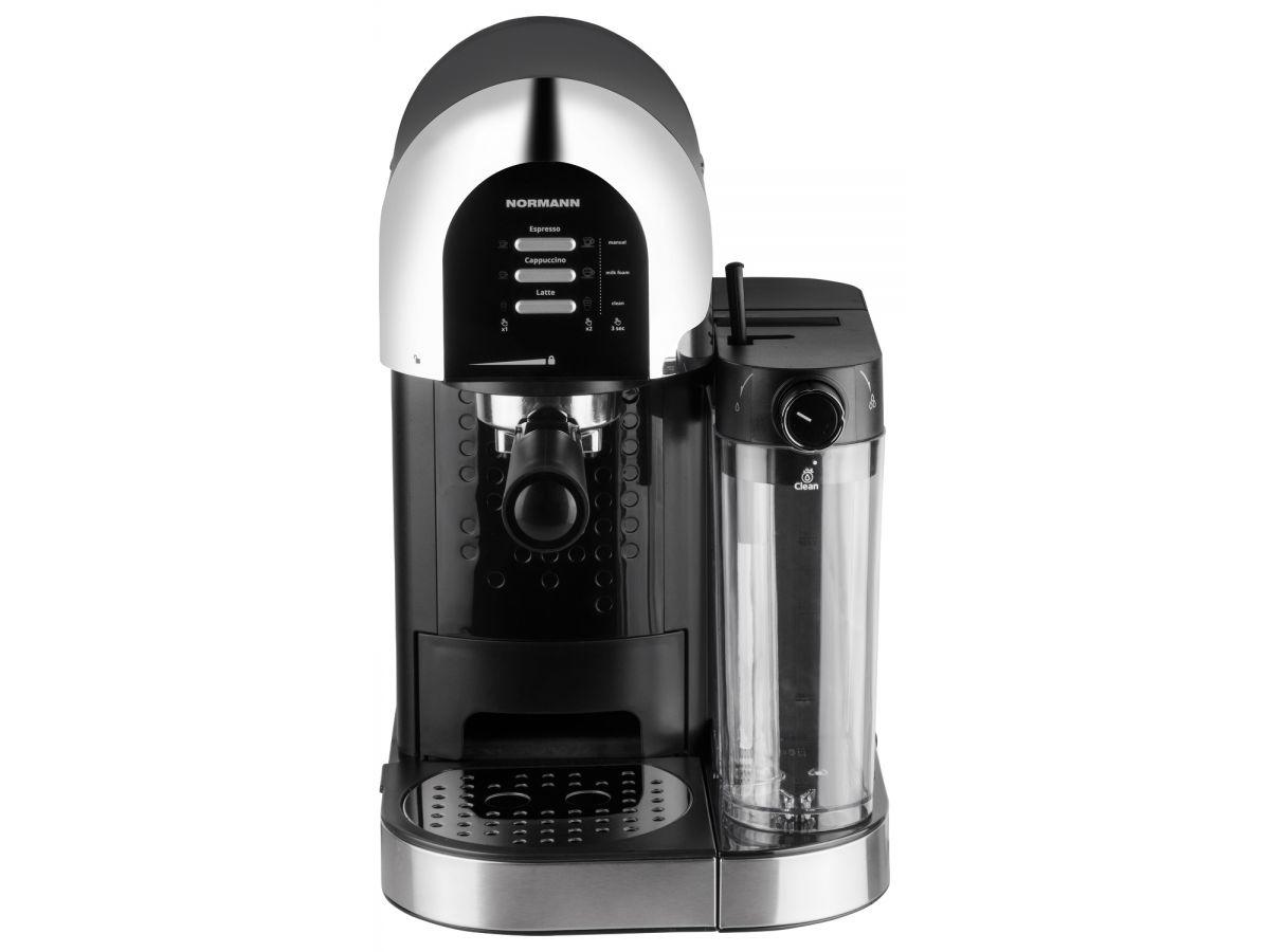 Кофеварка NORMANN ACM-526 (эспрессо; 15 бар; 1,4 кВт; 1,0 л; автом.капучинатор) - фото 3 - id-p167487760