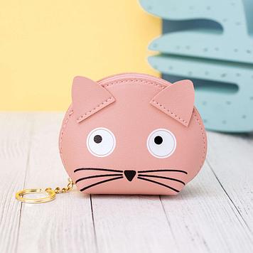 Кошелёк "Surprised cat", pink