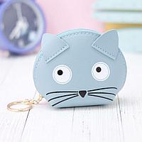 Кошелёк "Surprised cat", blue