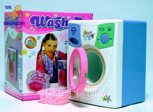 Игрушечная стиральная машина Washer 2010A звуковые эффекты - фото 5 - id-p100731380