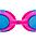 Очки для плавания 25DEGREES Linup Blue/Pink подростковые, фото 5