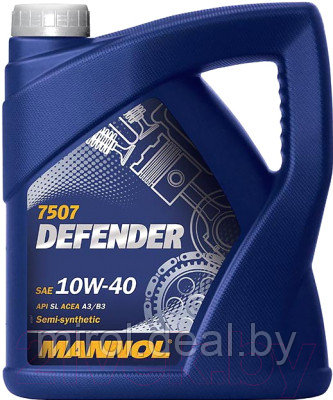 Моторное масло Mannol Defender 10W40 SN / MN7507-4 - фото 1 - id-p167502853