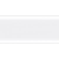 Плинтус напольный ПВХ RicoLeo 110 Белый
