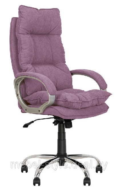 Кресло NOWY STYL YAPPI Anyfix для руководителя дома и офиса. Кресла Юппи хром в ткани