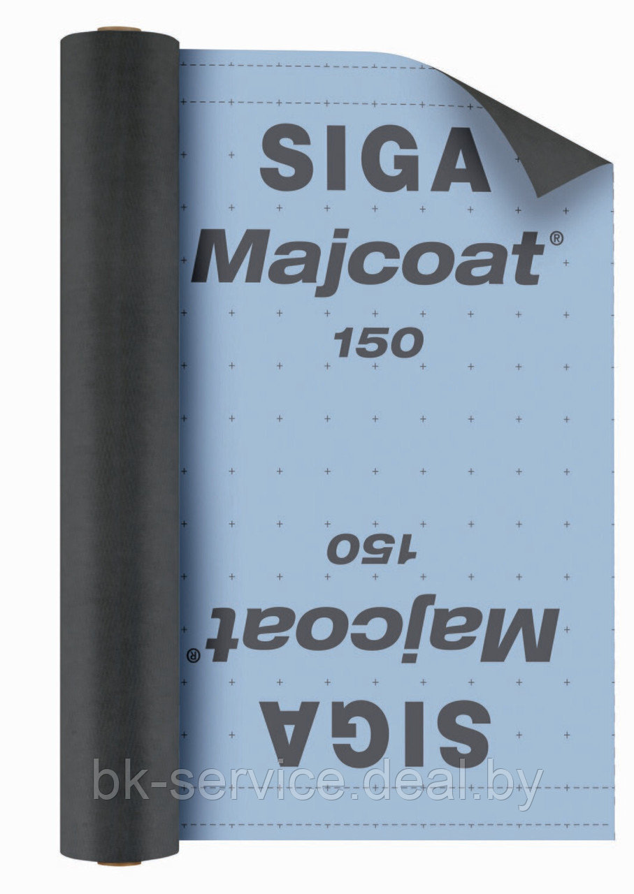 Гидроизоляционная мембрана Siga Majcoat 150 1.5 x 50 м - фото 1 - id-p167512417