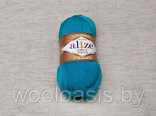 Пряжа Alize Diva Stretch, Ализе Дива Стрейч, турецкая, микрофибра, для ручного вязания (цвет 245)