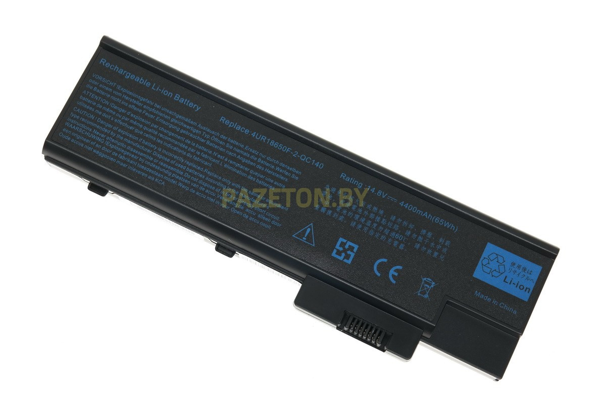 Батарея BT.T5003.001 14,8В 4400мАч для ACER 2300 5510 3000 4100 TM2300 2310 2430 и других - фото 1 - id-p94238040