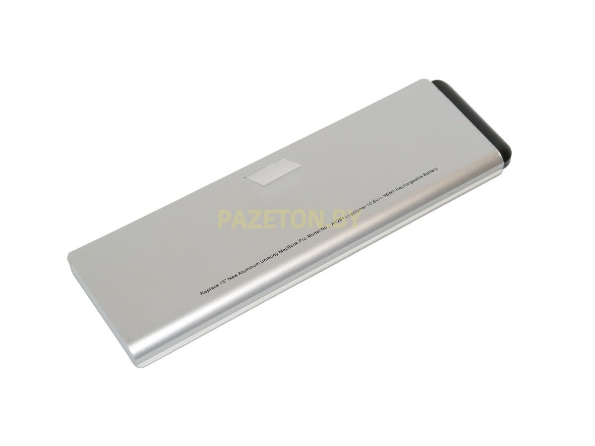 Батарея A1281 10,8В 3800мАч для Apple MacBook 15 A1286 (2008) и других - фото 2 - id-p126693903