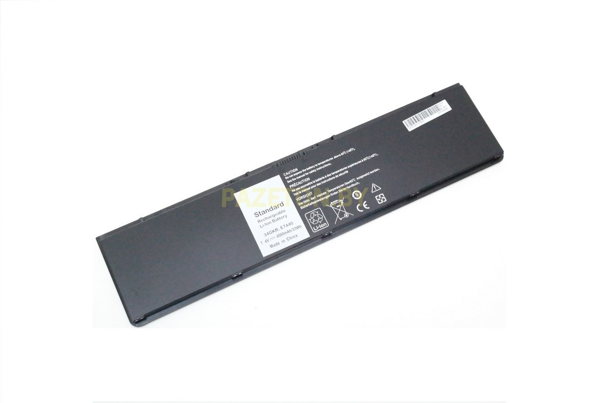 Батарея 34GKR для Dell Latitude E7440 E7420 E7450 7.4V 4500mAh и других