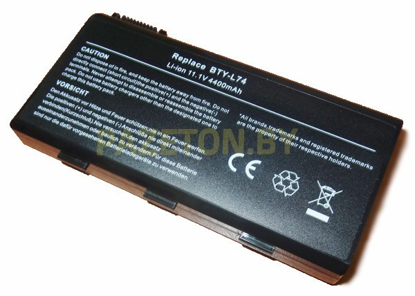 Батарея BTY-L74 10,8В 4400мАч для MSI CR500 CX500 CR600 CX600 CR700 и других - фото 2 - id-p94238516