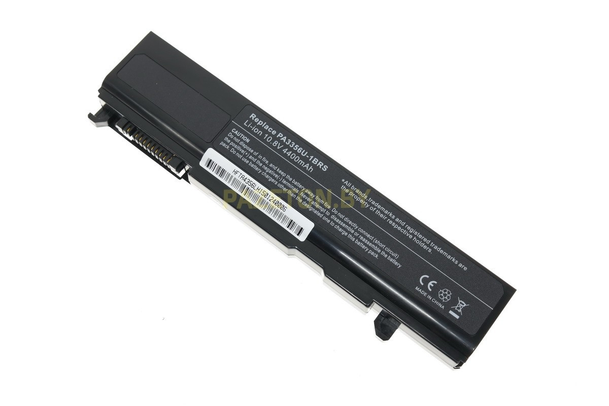 Батарея PA3356U-1BRS 10,8В 4400мАч для Toshiba Satellitte Pro A50 S300 U200 Tecra A10 M10 P10 S10 Portege M300 - фото 1 - id-p159802193