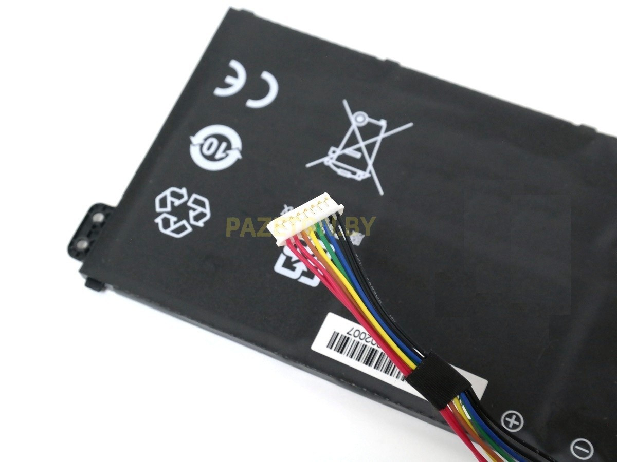 АКБ для ноутбука Acer Extensa 2508 2519 2530 li-pol 11,4v 2200mah черный - фото 2 - id-p136993632