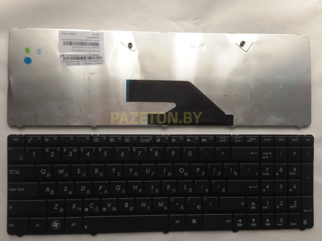 Клавиатура для ноутбука ASUS K75 K75A k75D K75DE K75V K75VD K75WM и других моделей ноутбуков