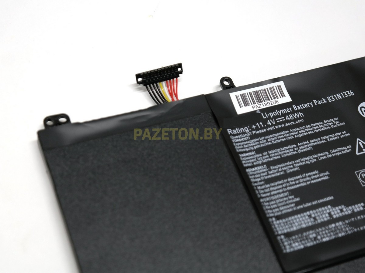 Аккумулятор для ноутбука Asus Vivobook S551LA S551LB S551LN V551LA li-pol 11,4v 4200mah черный - фото 2 - id-p138216592