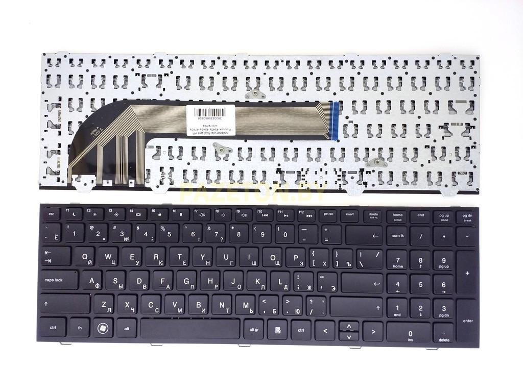 Клавиатура для ноутбука HP Probook 4540s 4545s рамка и других моделей ноутбуков - фото 1 - id-p94239064