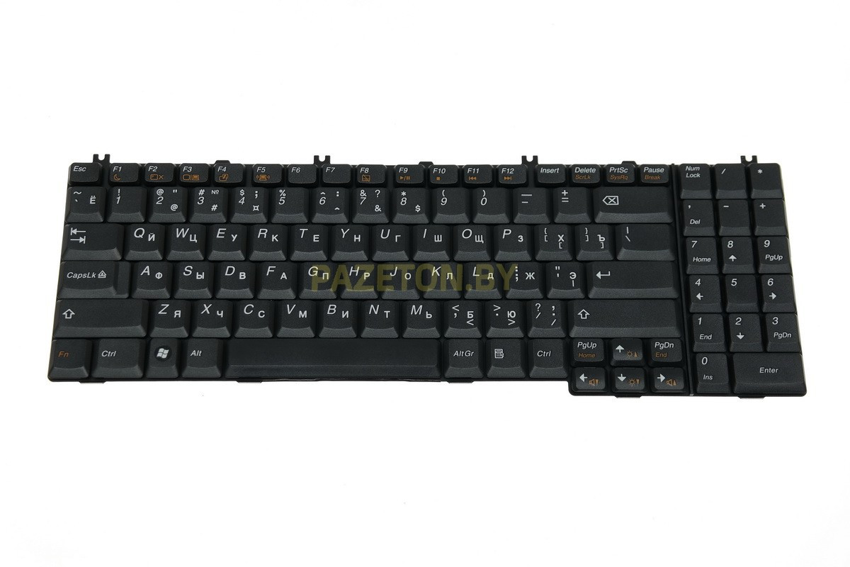 Клавиатура для ноутбука LENOVO IdeaPad G550 G555 B550 V560 черная и других моделей ноутбуков - фото 1 - id-p94239096