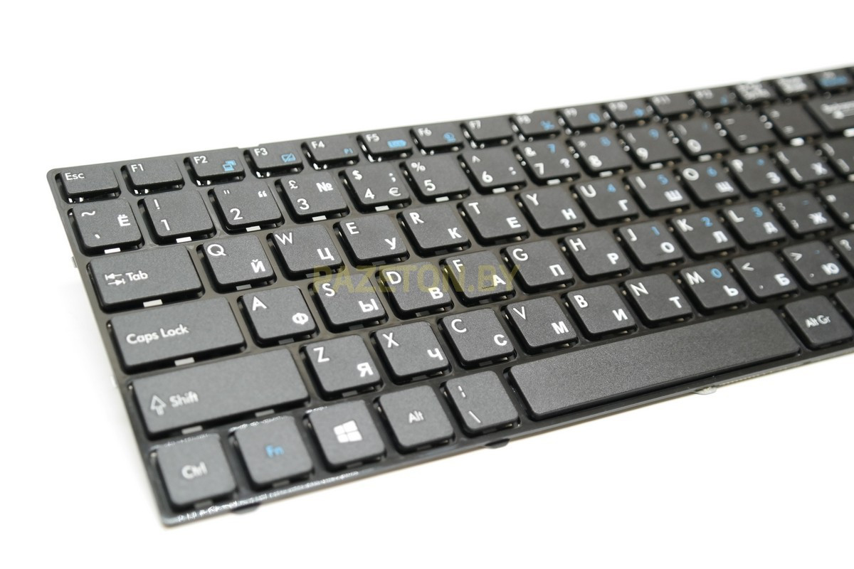 Клавиатура для ноутбука MSI U270 X370 X340 и других моделей ноутбуков - фото 3 - id-p112042337