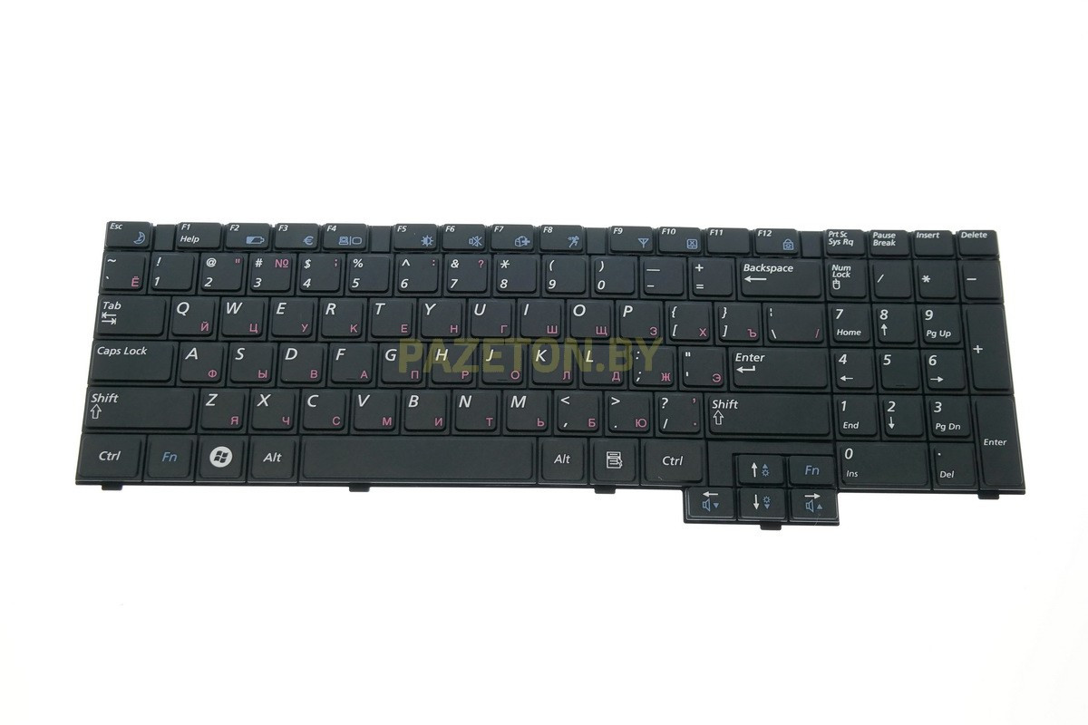 Клавиатура для ноутбука SAMSUNG R523 R525 R528 R530 R538 R540 R620 R719 RV508 RV510 P530 P580 E542 и других - фото 1 - id-p94239178