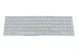 Клавиатура для ноутбука SONY Vaio SVF15 белая и других моделей ноутбуков