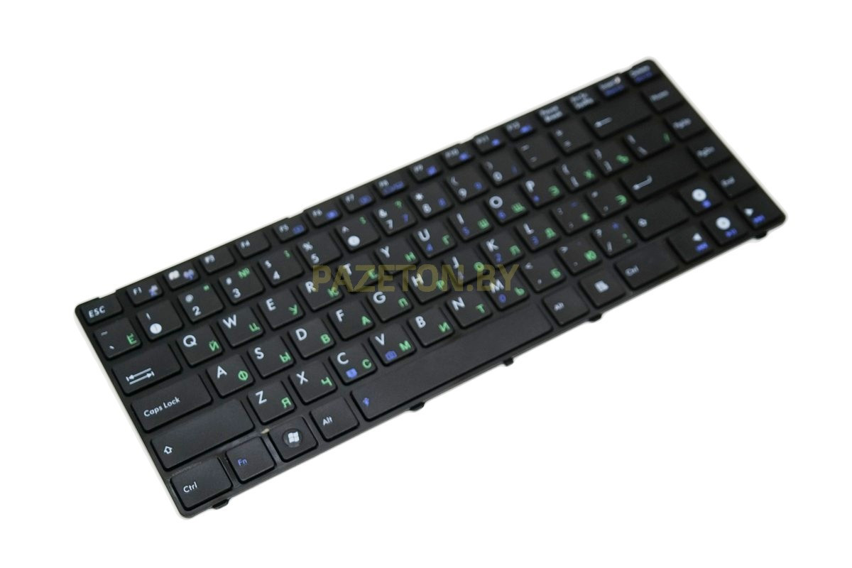 Клавиатура для ноутбука Asus N43S N82 N82J UL80 черная - фото 3 - id-p135119420
