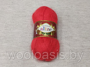 Пряжа Alize Kid Royal Mohair, Ализе Кид Роял Мохер, турецкая, мохер с полиамидом, для ручного вязания (цвет 56)