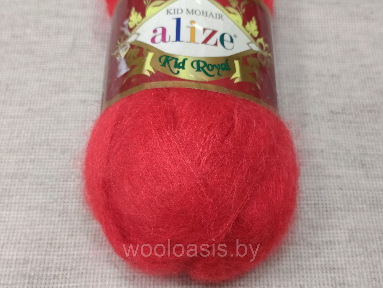 Пряжа Alize Kid Royal Mohair, Ализе Кид Роял Мохер, турецкая, мохер с полиамидом, для ручного вязания (цвет 56) - фото 2 - id-p167528752