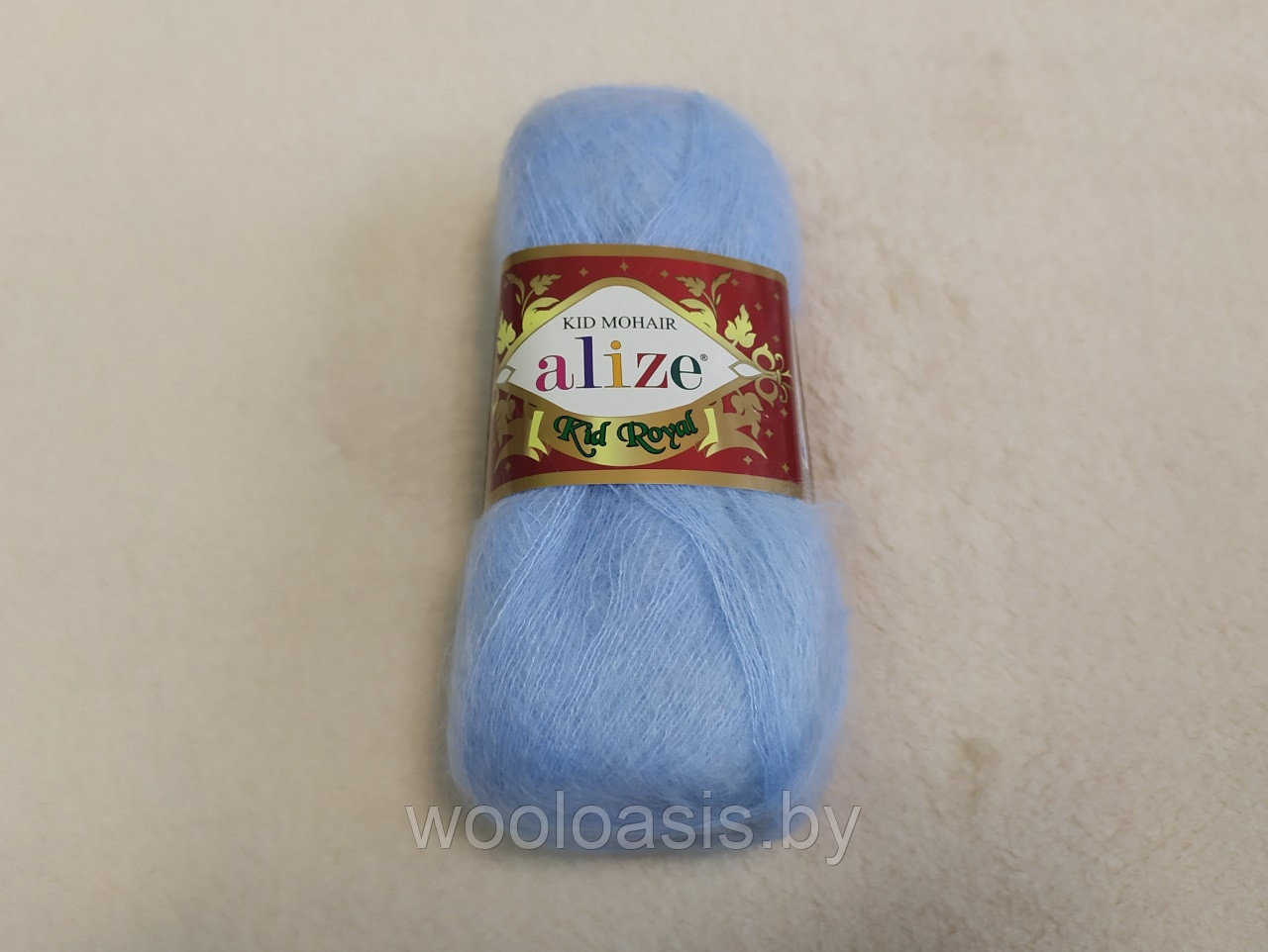 Пряжа Alize Kid Royal Mohair, Ализе Кид Роял Мохер, турецкая, мохер с полиамидом, для ручного вязания (цвет 183) - фото 1 - id-p167528755