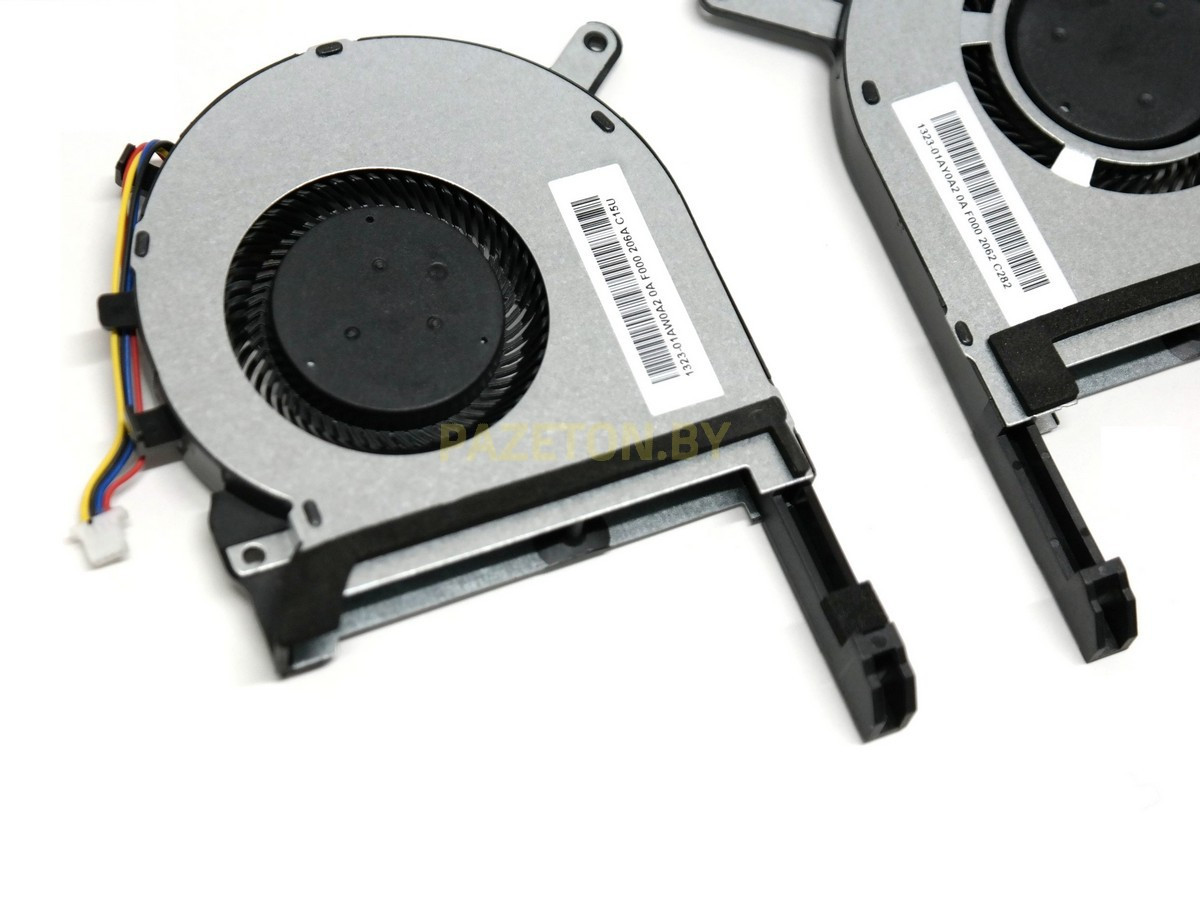 Вентилятор (комплект) для ноутбука Asus TUF Gaming FX505 FA506 FX506 FX705 для процессора и графики - фото 3 - id-p139875855
