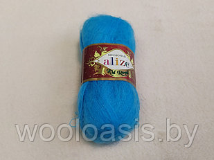 Пряжа Alize Kid Royal Mohair, Ализе Кид Роял Мохер, турецкая, мохер с полиамидом, для ручного вязания (цвет 443)