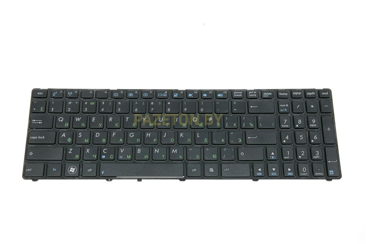 Клавиатура для ноутбука Asus A52 A52F A52J A52JB черная