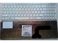 Клавиатура для ноутбука Asus K72 K72DR K72F K72J белая