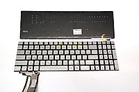 Клавиатура для ноутбука Asus N751JK N751JX N752VX черная белая подсветка
