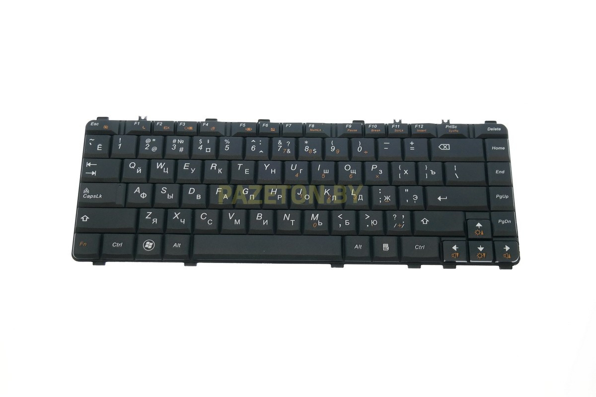 Клавиатура для ноутбука Lenovo Ideapad Y450AW Y450G Y460P Y550A черная