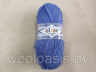 Пряжа Alize Lanagold 800, Ализе Ланаголд 800, турецкая, шерсть с акрилом, для ручного вязания (цвет 40)