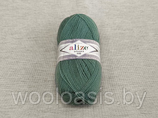 Пряжа Alize Lanagold 800, Ализе Ланаголд 800, турецкая, шерсть с акрилом, для ручного вязания (цвет 386)