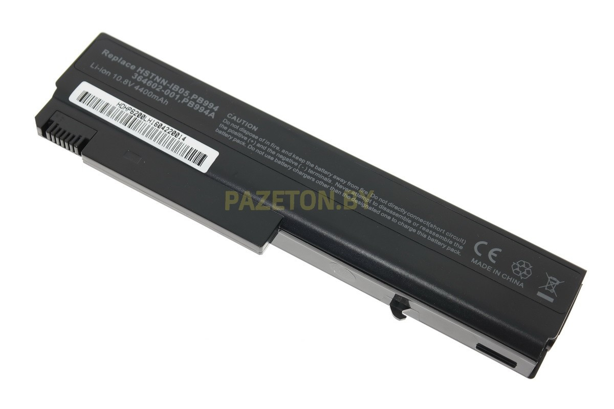 Батарея для ноутбука HP nx6115 nx6120 nx6125 nx6130 li-ion 10,8v 4400mah черный
