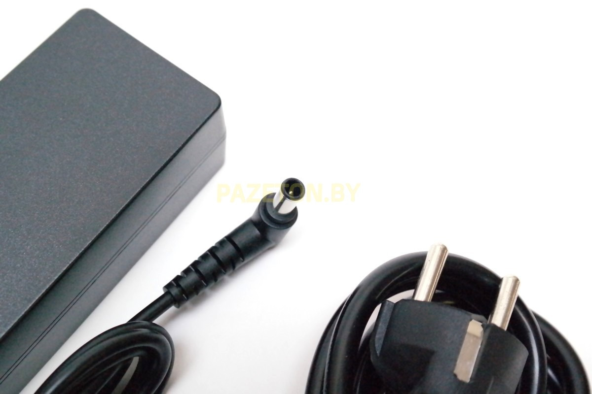 Зарядка для ноутбука Sony Vaio VGNNS VGNNW VPC-CW VPC-EA 6.5x4.4 92w 19.5v 4,7a под оригинал с силовым кабелем - фото 3 - id-p98045615