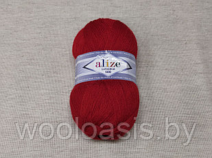 Пряжа Alize Lanagold 800, Ализе Ланаголд 800, турецкая, шерсть с акрилом, для ручного вязания (цвет 56)
