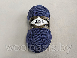 Пряжа Alize Lanagold Classic, Ализе Ланаголд Классик, турецкая, шерсть с акрилом, для ручного вязания (цвет 203)