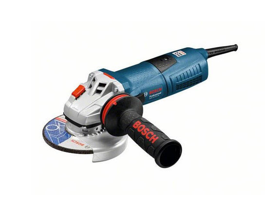 Одноручная углошлифмашина BOSCH GWS 13-125 CIE в кор. (1300 Вт, диск 125х22 мм, вибро, плавный пуск, регул., фото 2