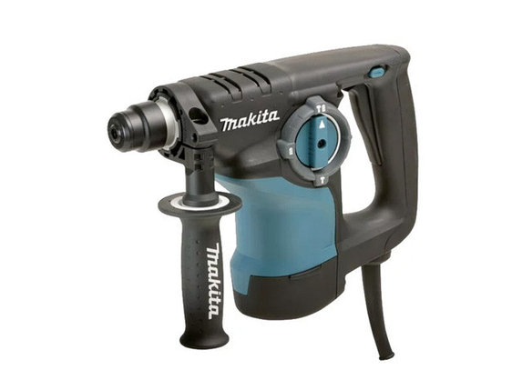 Перфоратор MAKITA HR 2810 в чем. (800 Вт, 2.8 Дж, 3 реж., патрон SDS-plus, вес 3.6 кг), фото 2