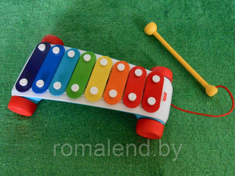Ксилофон разноцветный с двумя палочками в комплекте SS300880/1209 - фото 2 - id-p167540417