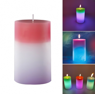 Восковая свеча Candled Magic 7 Led меняющая цвет (на светодиодах)