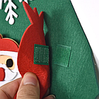 Елочка из фетра с новогодними игрушками Merry Christmas, 80 х 70 см, фото 8