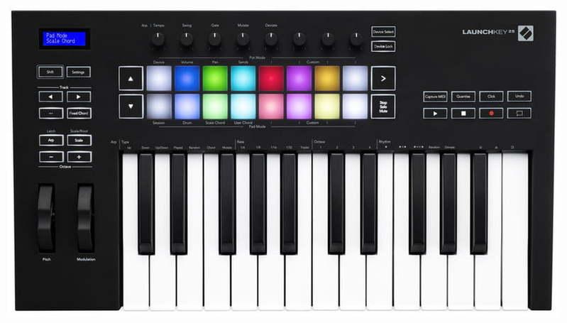 Novation Launchkey 25 MK3 - фото 1 - id-p167545531