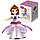 Кукла принцесса София 24 см, танцует кружится, подвижные детали, музыка, свет, LD-131D, фото 3